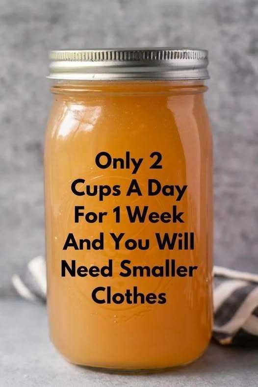 Only 2 Cups a Day for 1 Week and You’ll Need Smaller Clothes!