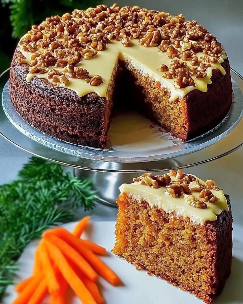 Carrot Walnut Cake