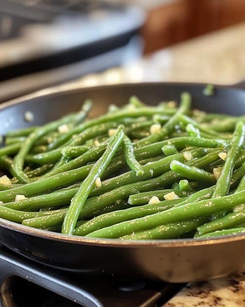 Green Tinsel Beans