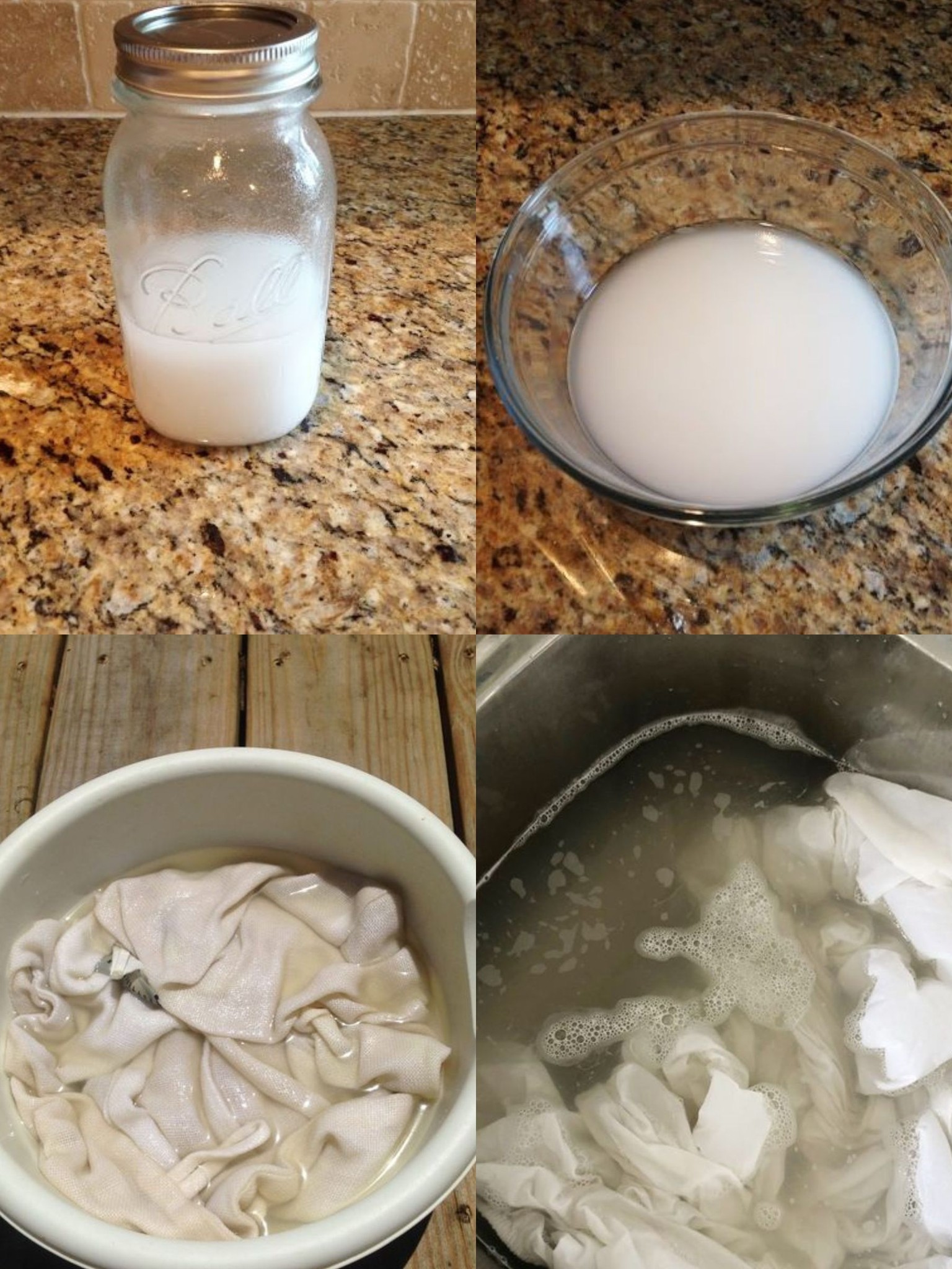 Powerful homemade soap to wash your white clothes and leave them like new