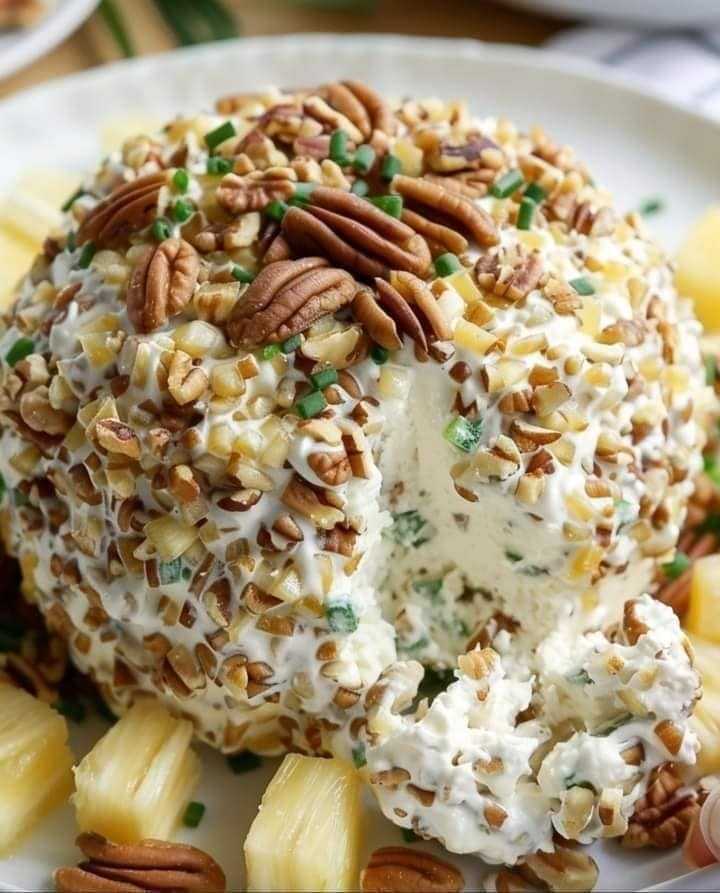 Delicious Pineapple Cheeseball Recipe