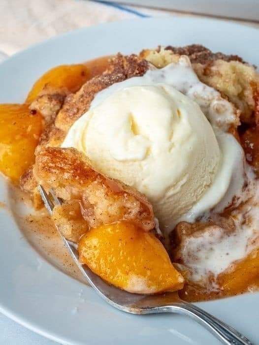 Fresh Southern Peach Cobbler