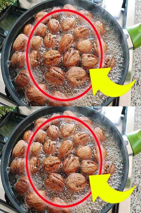 Throw walnuts into boiling water, the ingenious trick that hardly anyone knows | You can’t live without it!