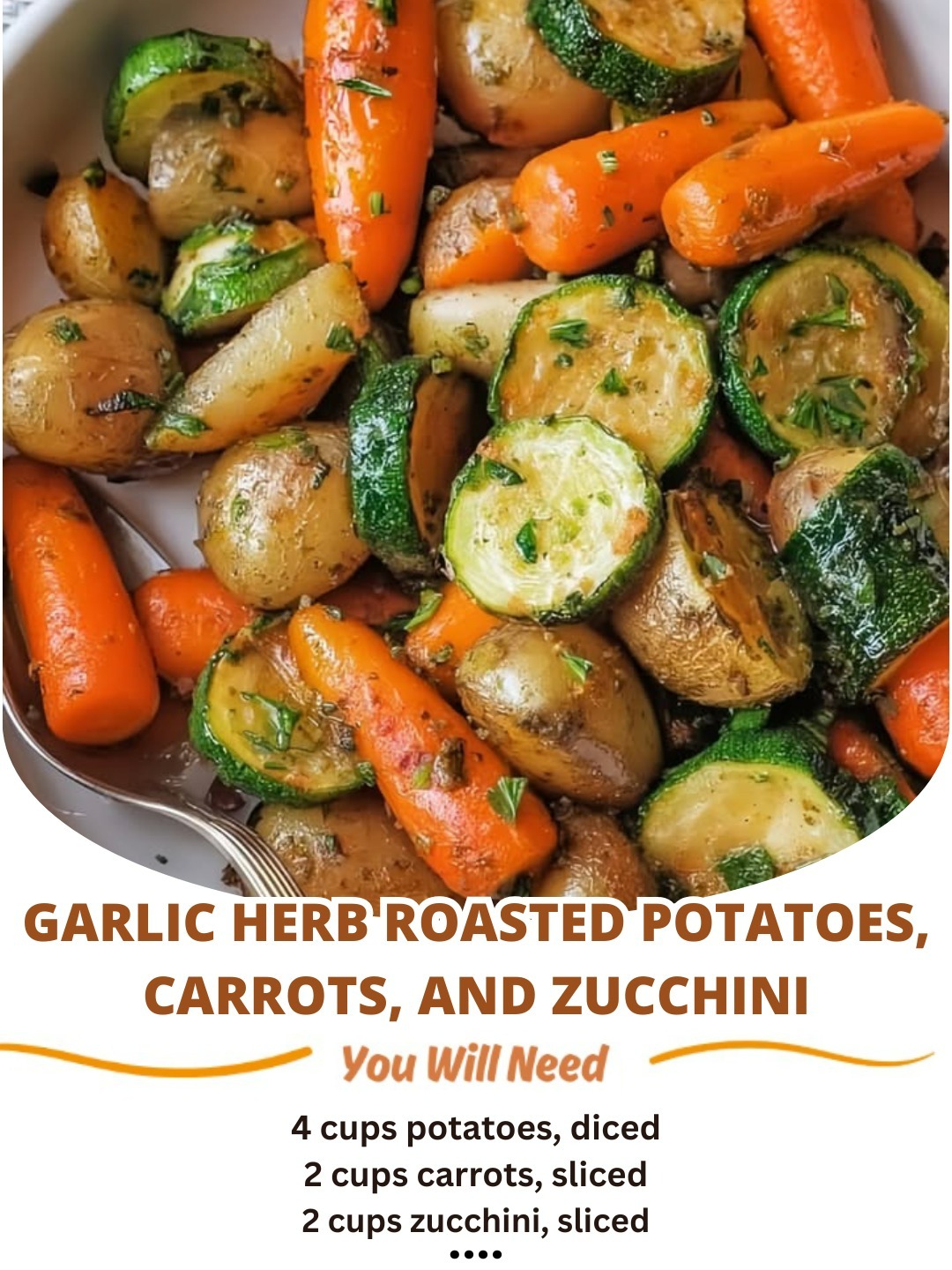 Garlic Herb Roasted Potatoes, Carrots, and Zucchini: A Flavor-Packed, Healthy Side Dish!