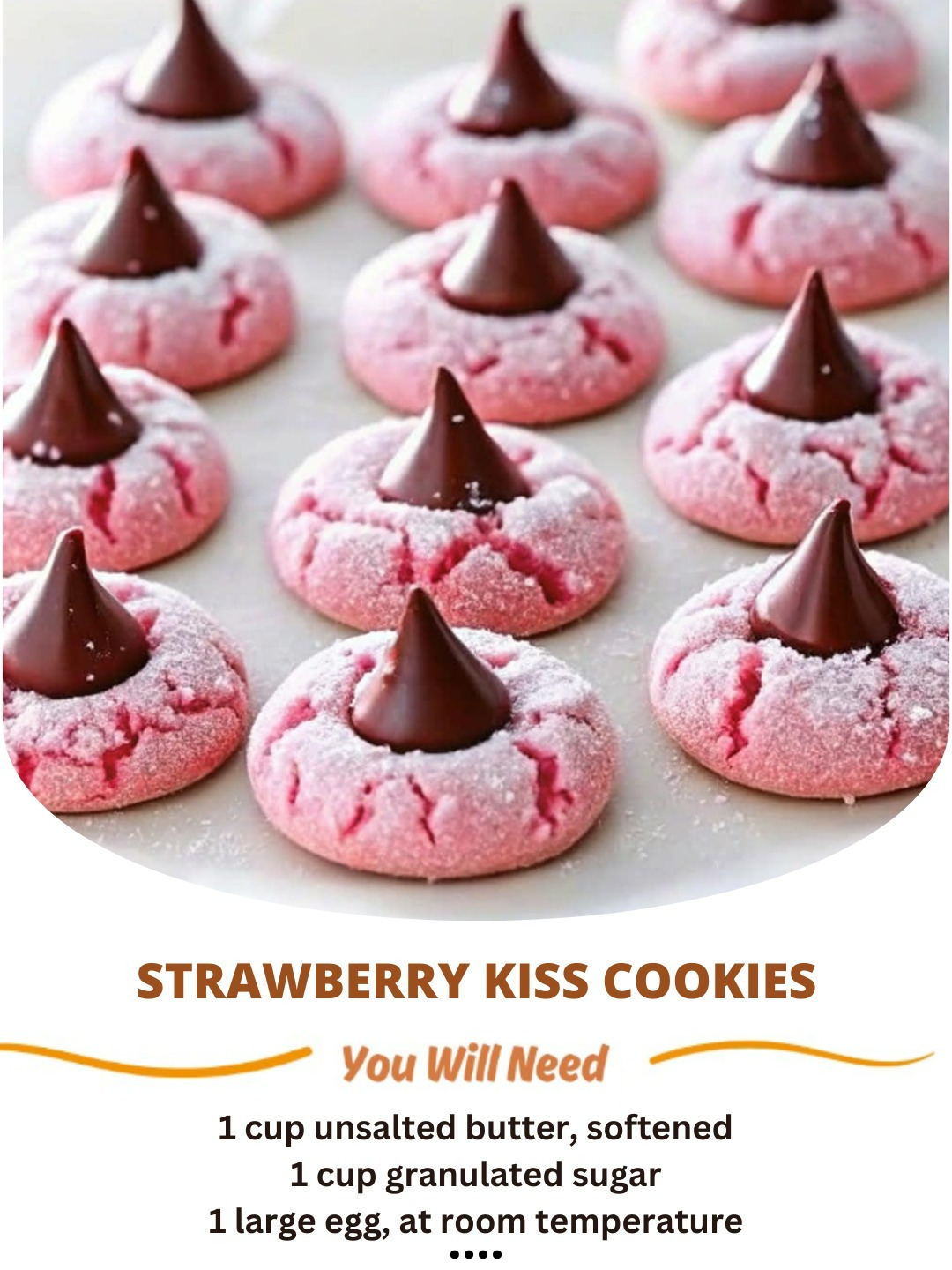 Strawberry Kiss Cookies: A Sweet and Buttery Treat