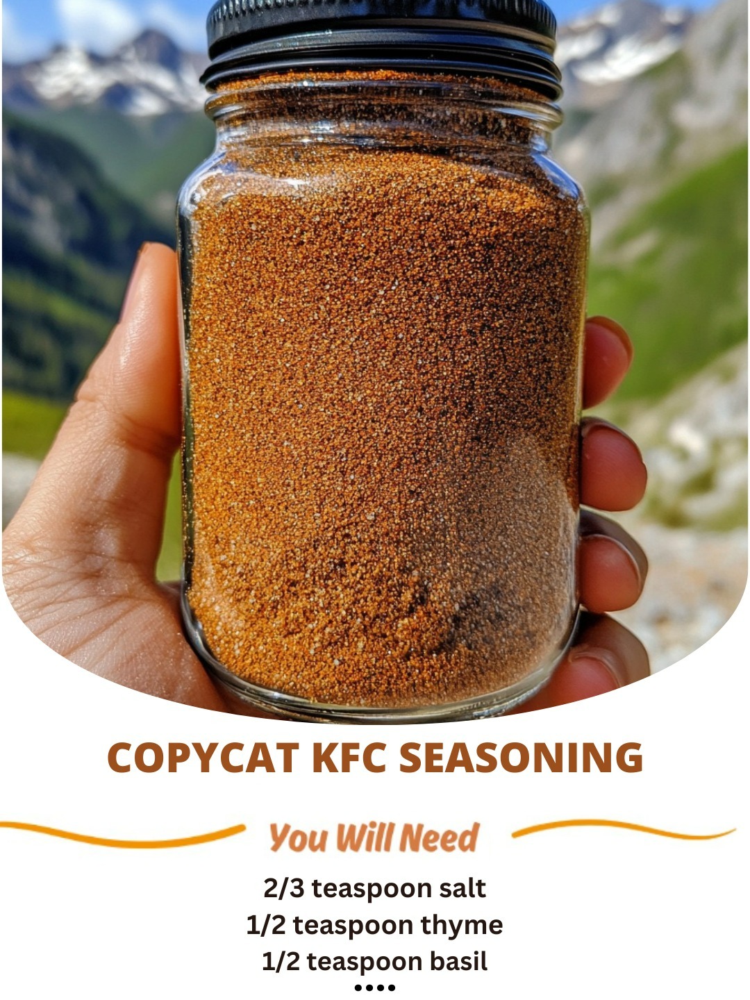 Copycat KFC Seasoning: The Secret Blend of 11 Herbs & Spices!