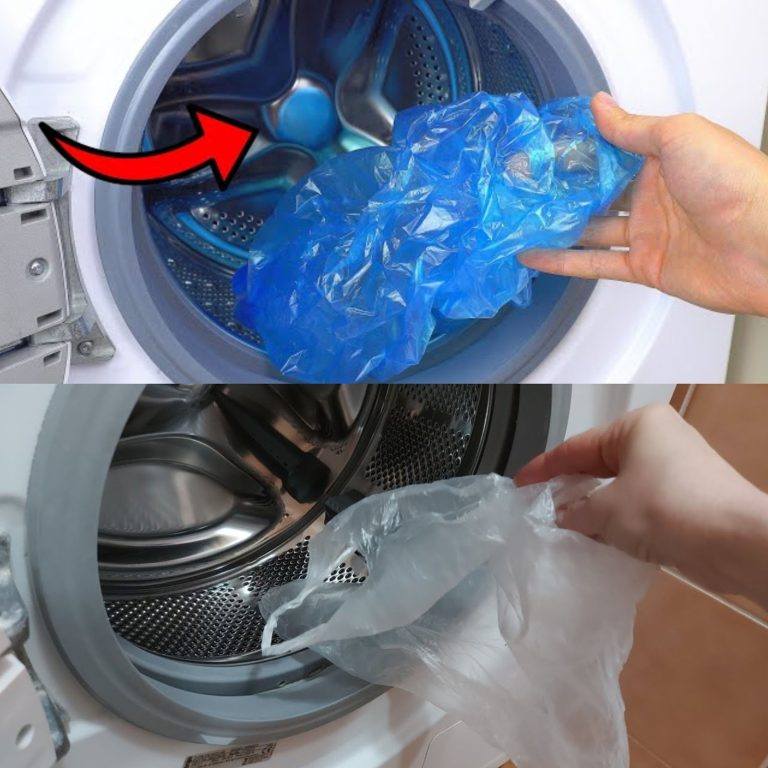 The Unexpected Effects of Adding a Plastic Bag to Your Washing Machine