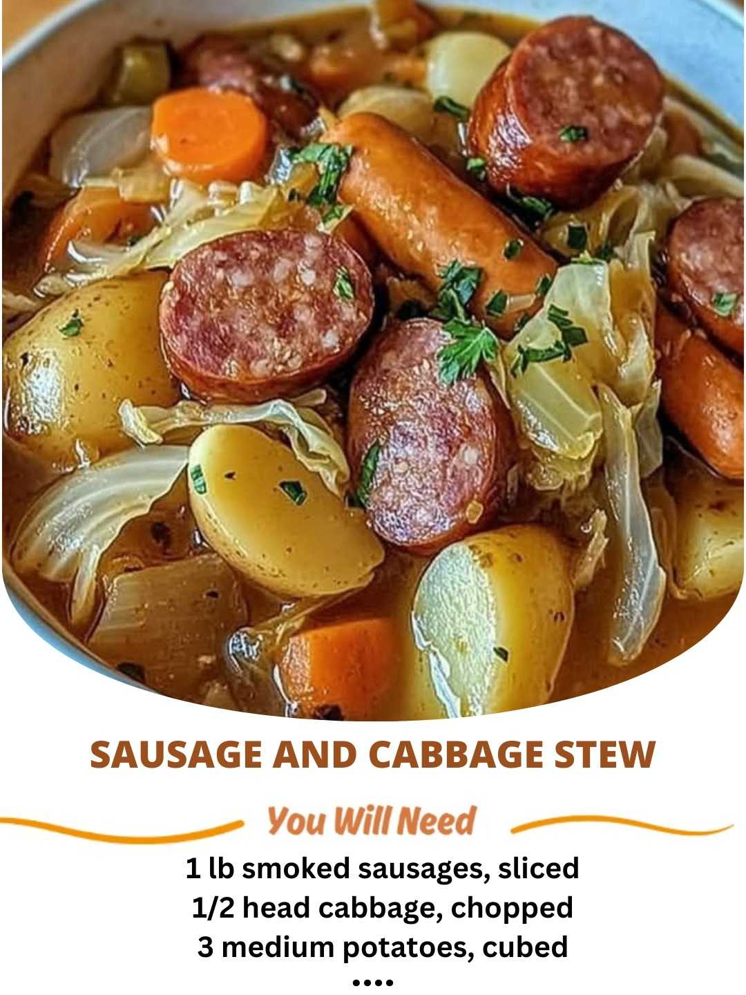 Sausage and Cabbage Stew: A Hearty & Flavorful Comfort Dish