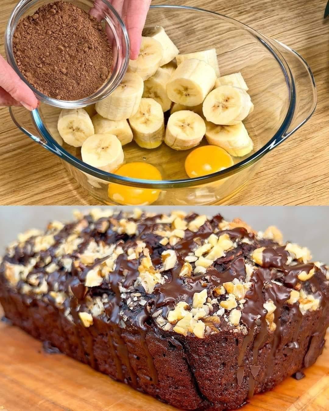 Chocolate Banana Oatmeal Dessert