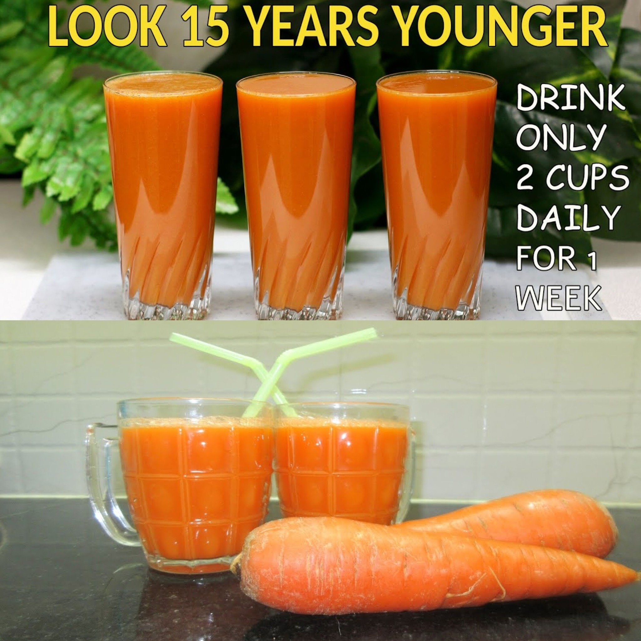 Drink 2x Daily – Look Years Younger with Glowing Skin