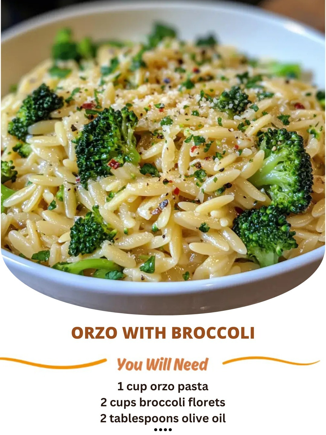 Creamy Parmesan Orzo with Broccoli: A Rich, Comforting One-Pan Dish!