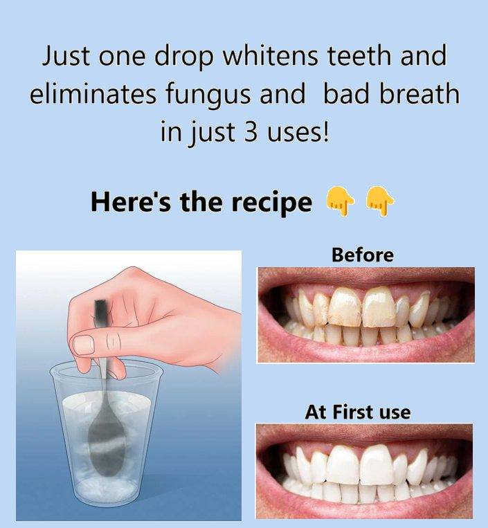 Remove tartar from your teeth and whiten them with this simple recipe.