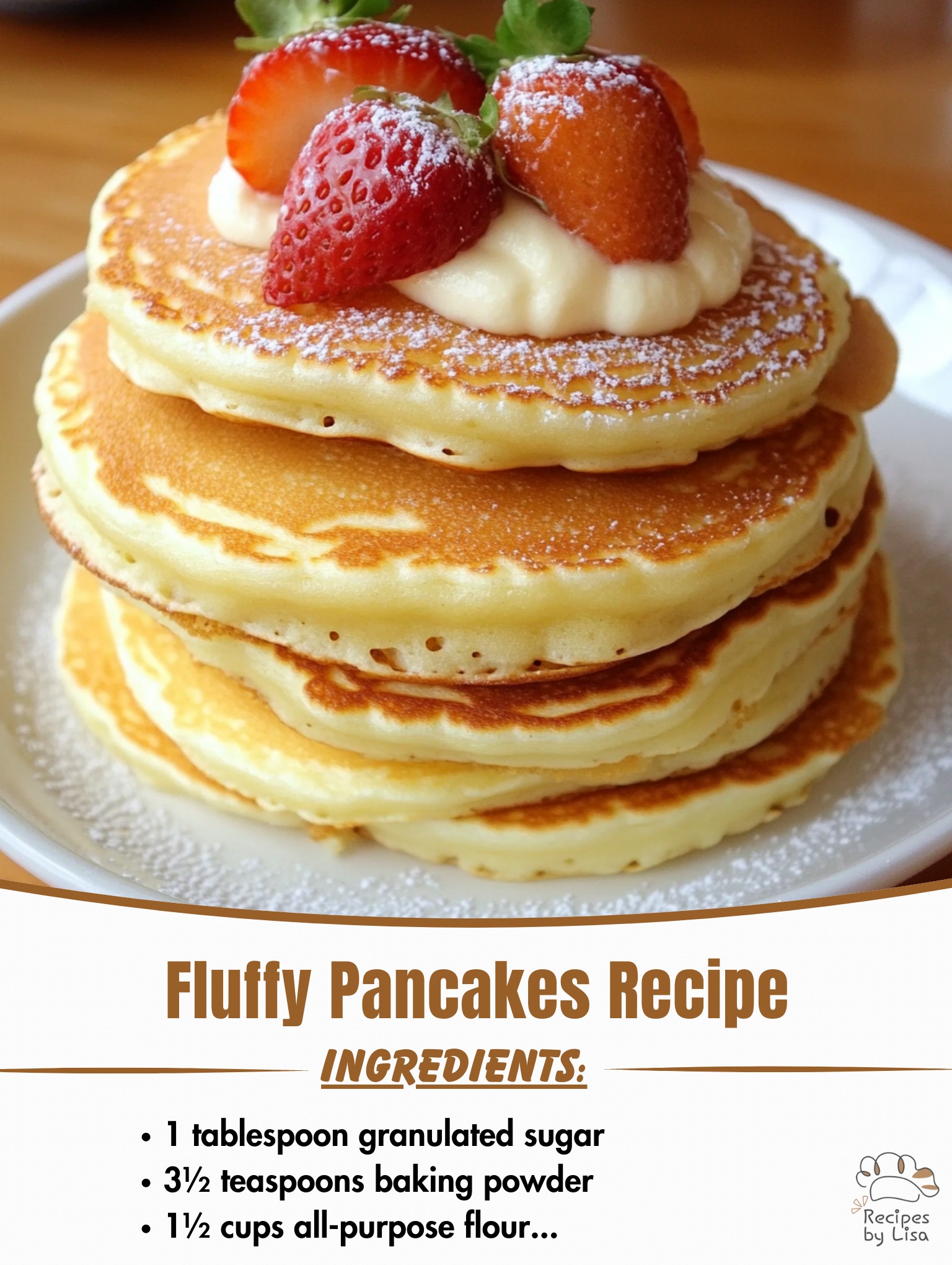 Fluffy Pancakes Recipe