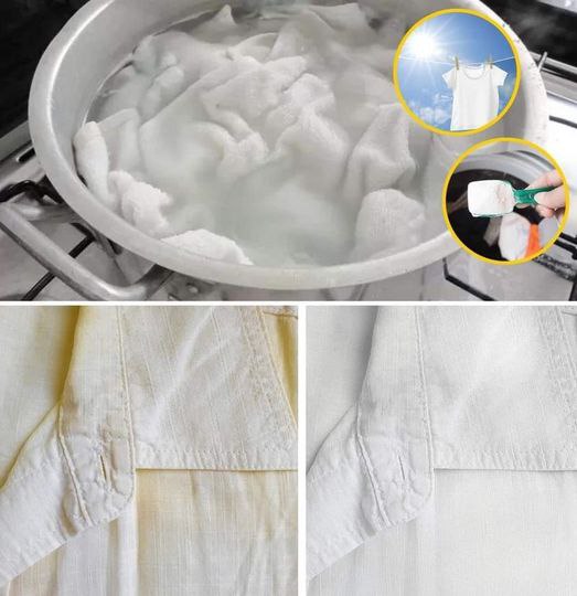 Simple and ecological tips to regain the dazzling whiteness of your clothes