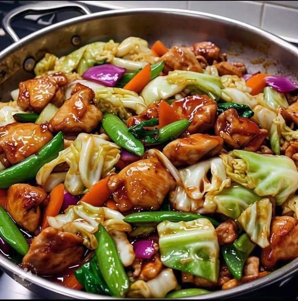 Cfac 🧑‍🍳 Chinese Chicken Cabbage Stir-Fry