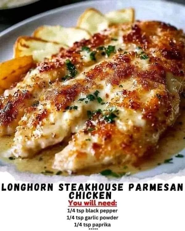 Longhorn Steakhouse Parmesan Chicken