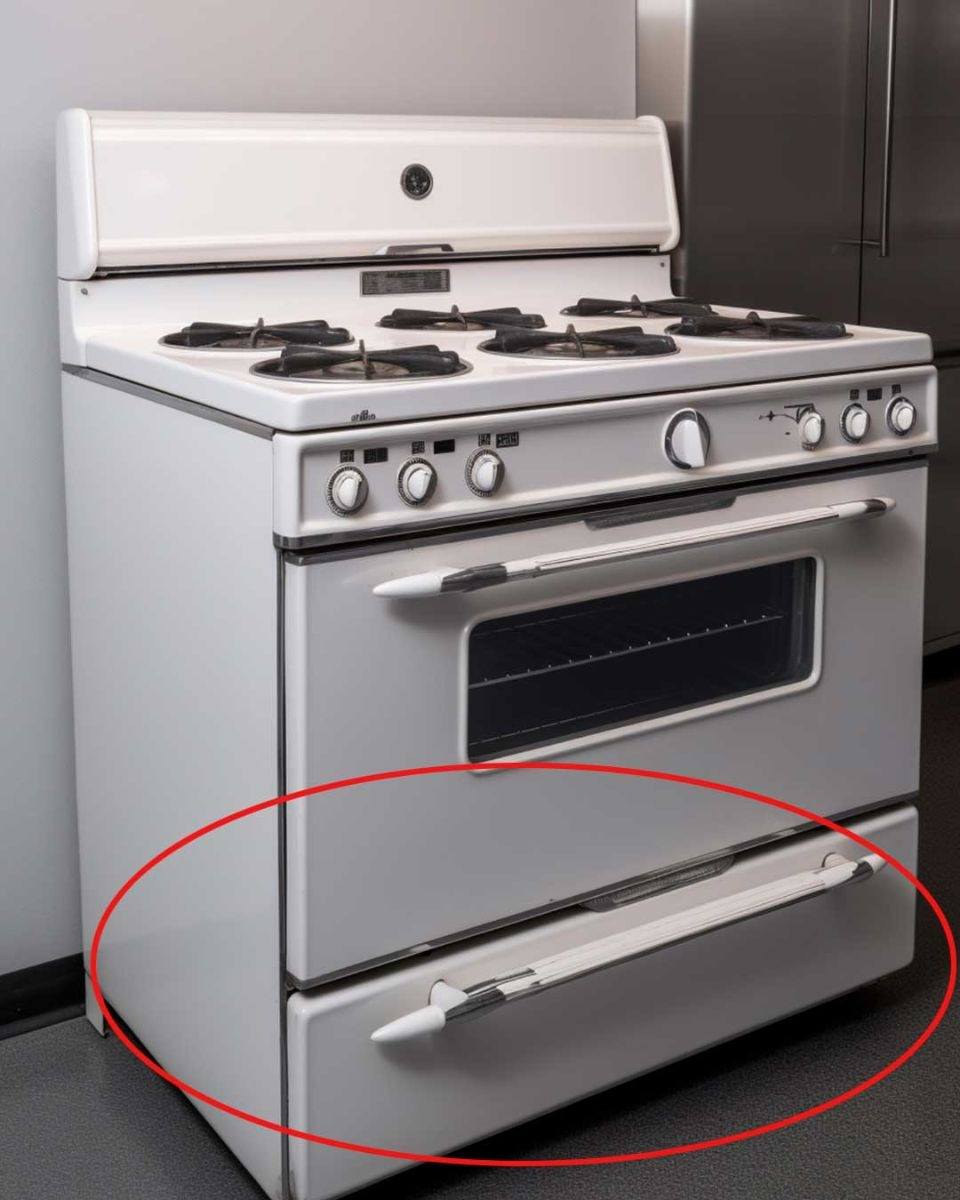 Did you know what the drawer under your stove is really for? Most people don’t!