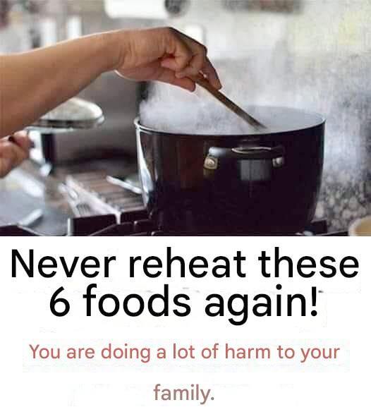 Beware of these foods when reheating! Choices that can be dangerous