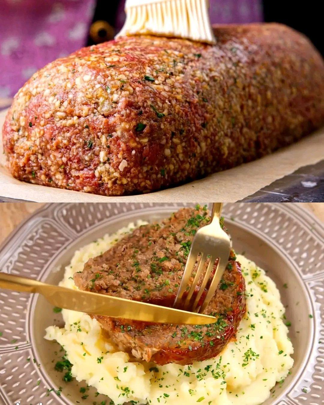 Classic Meatloaf with Sweet Ketchup Glaze: A Hearty and Flavorful Meal