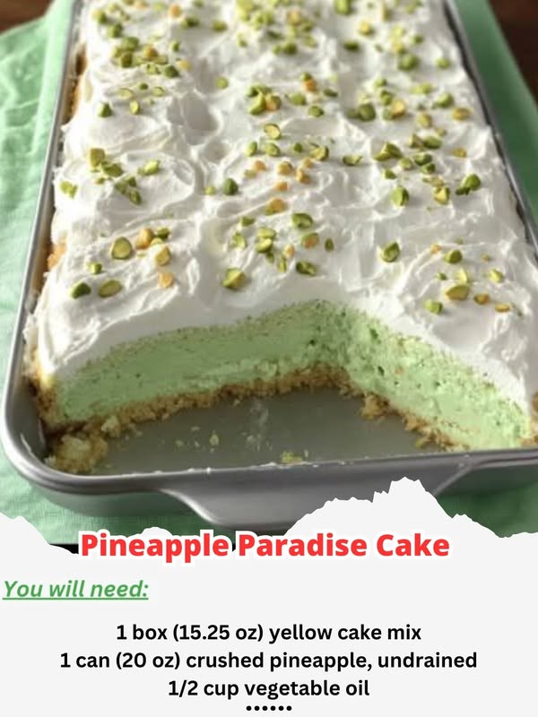 Pineapple Paradise Cake