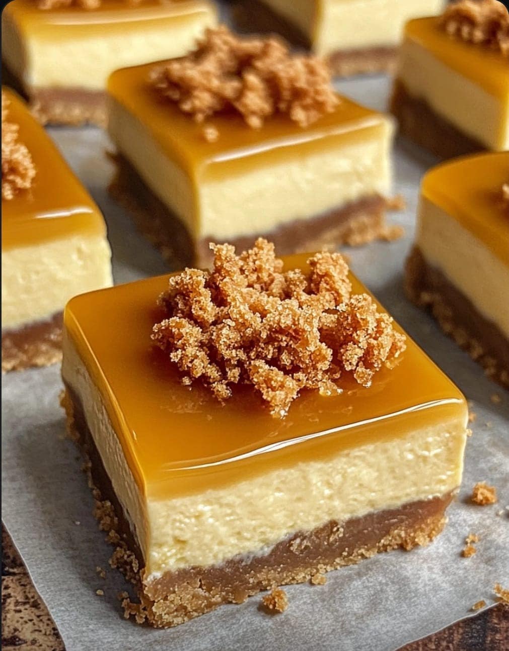 Best Creamy Caramel Cheesecake Squares