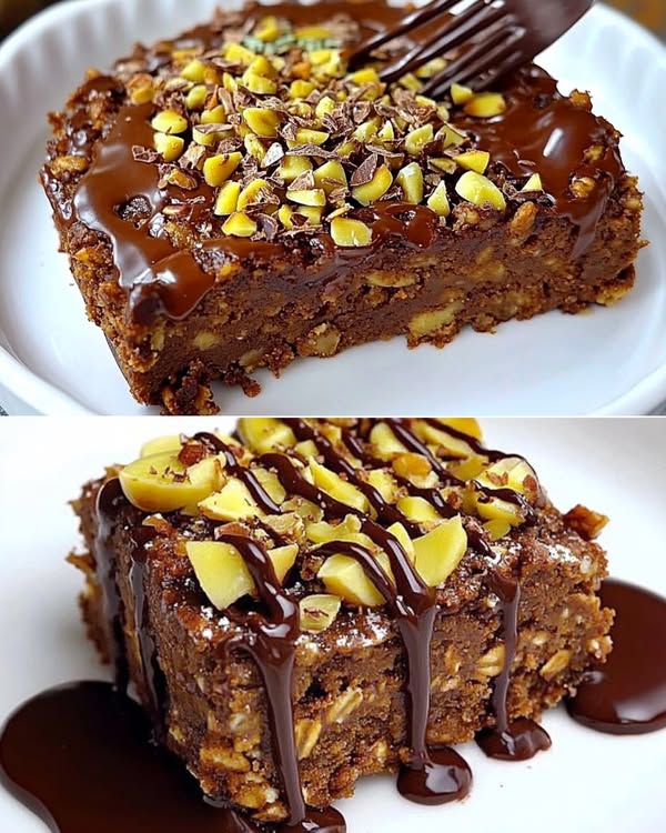 Healthy Chocolate Banana Oat Cake (No Added Sugar)Healthy Chocolate Banana Oat Cake (No Added Sugar)