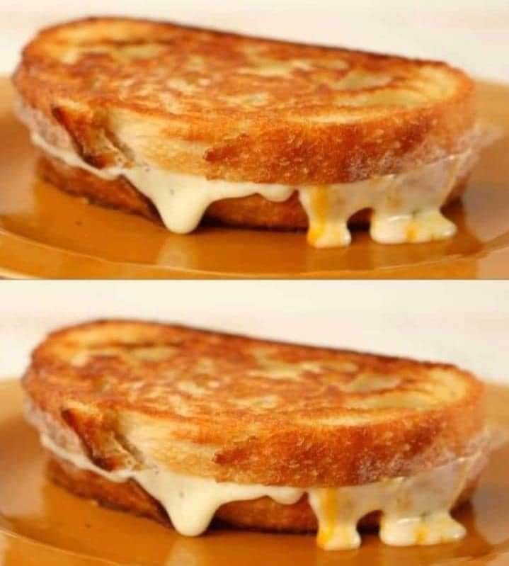 Simple and tasty grilled cheese sandwich.