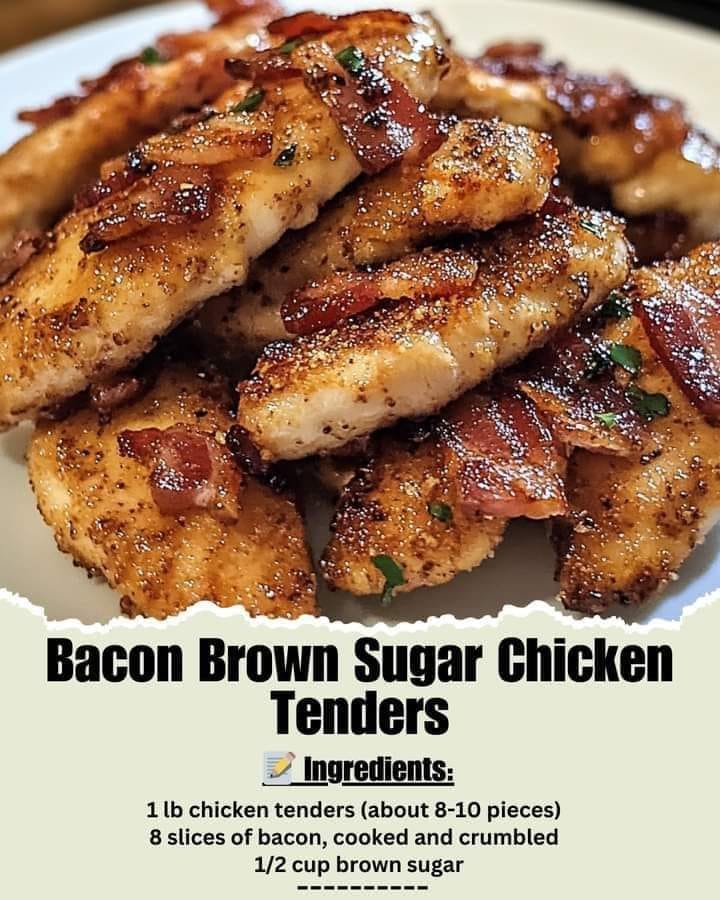 Bacon Brown Sugar Chicken Tenders – you won’t believe how good these are!