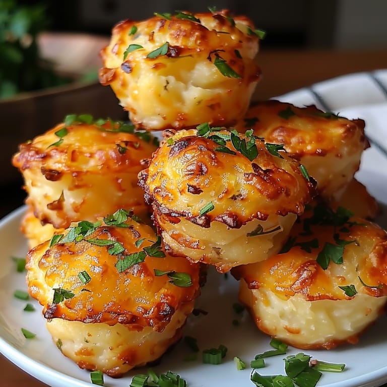 Rondelles de pommes de terre au four au fromage