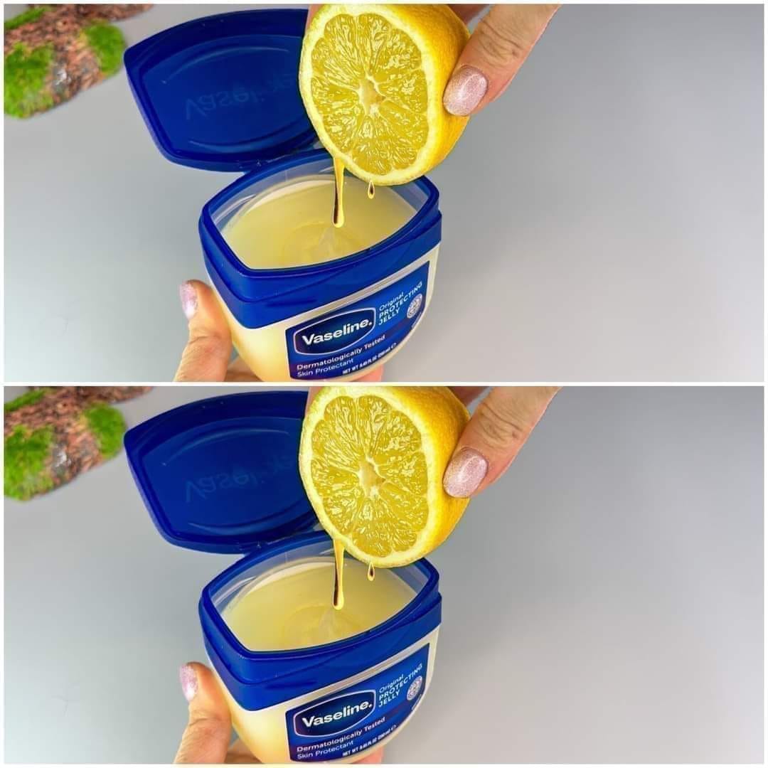 Just Mix Vaseline with Lemon and you will be shocked!