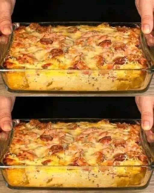 CHICKEN CORDON BLEU LASAGNA