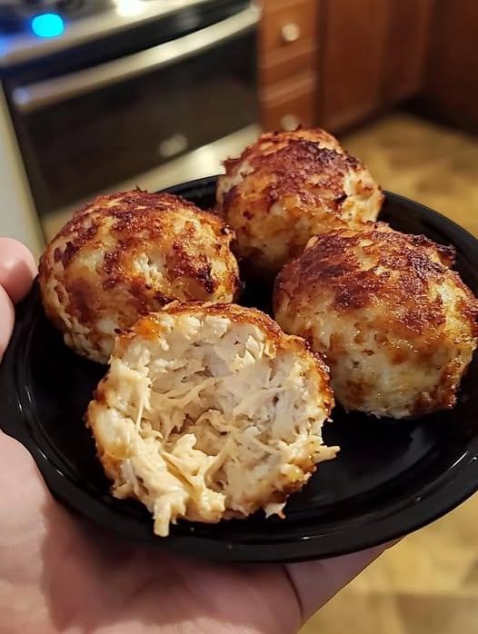 White tuna balls in the air fryer! Delicious….and I can’t eat tuna cold so this is perfect!