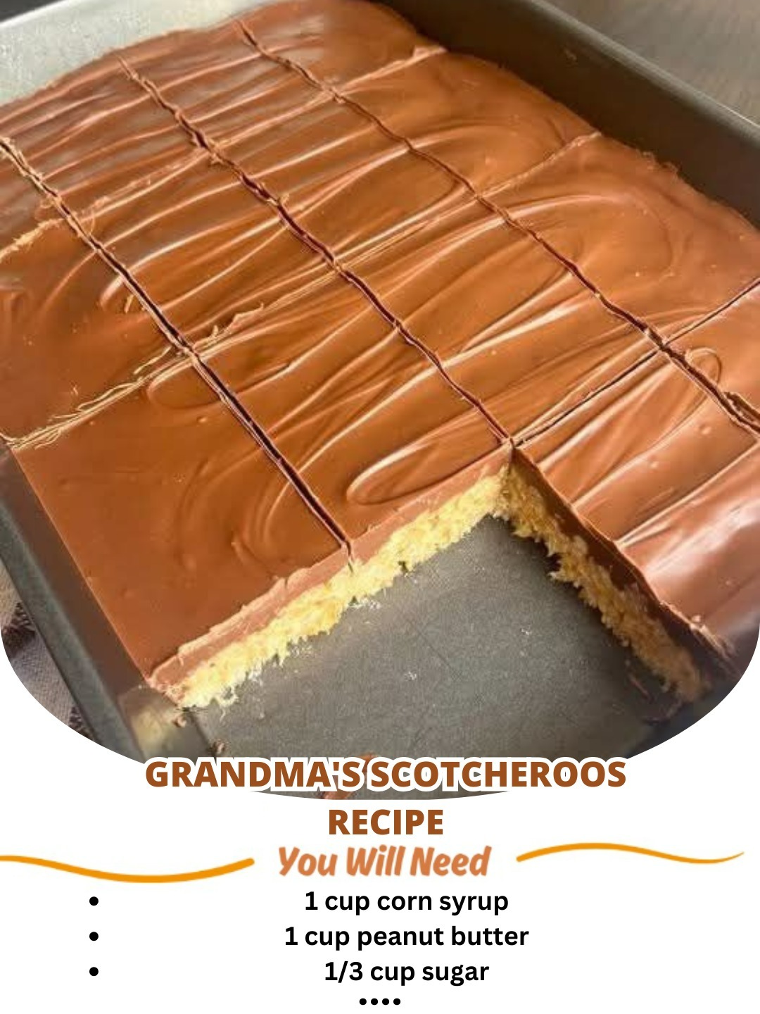 Grandma’s Scotcheroos: A Nostalgic, Chewy Treat That’s Pure Comfort