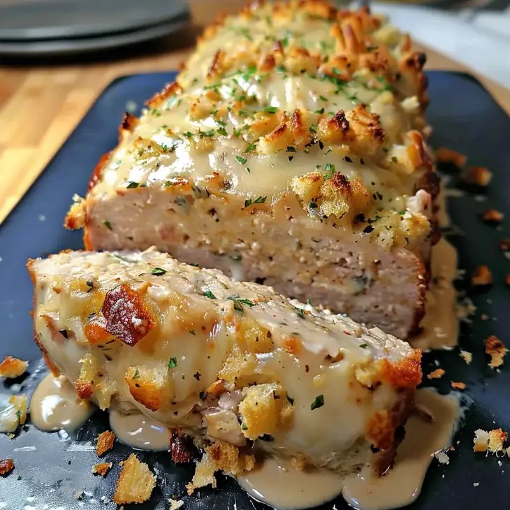 Chicken Cordon Bleu Meatloaf Recipe Delicious