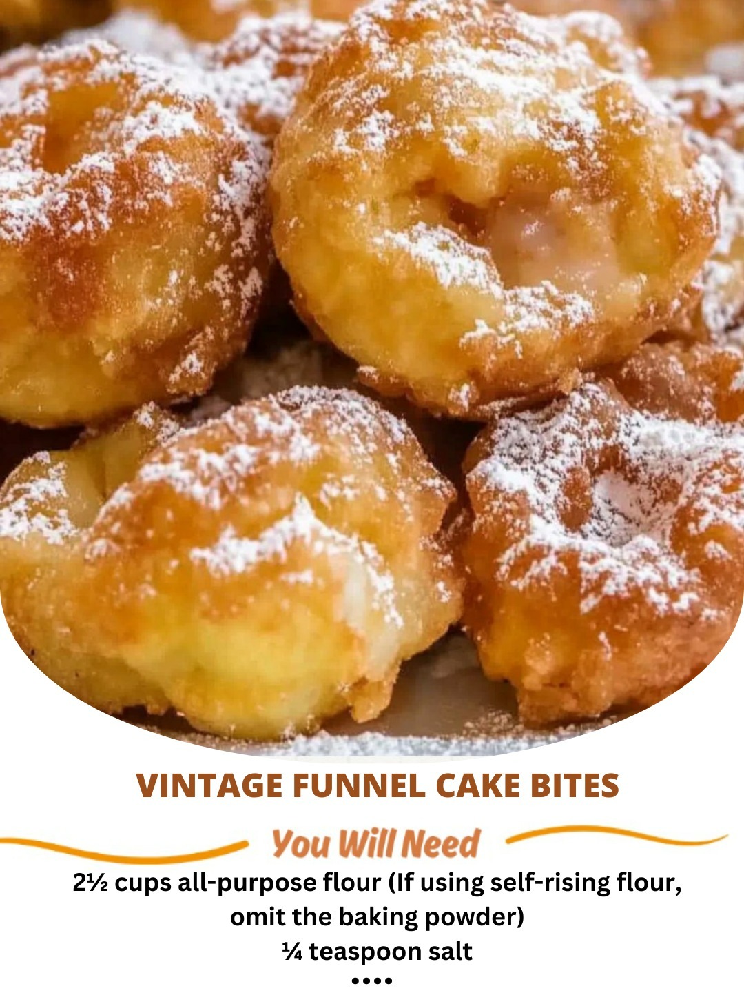 Vintage Funnel Cake Bites: A Festive Treat Made Easy