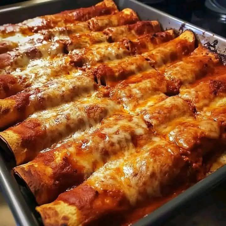 Homemade Enchiladas Rojas