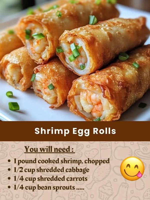 Shrimp Egg Rolls -Don’t Lose this recipe!