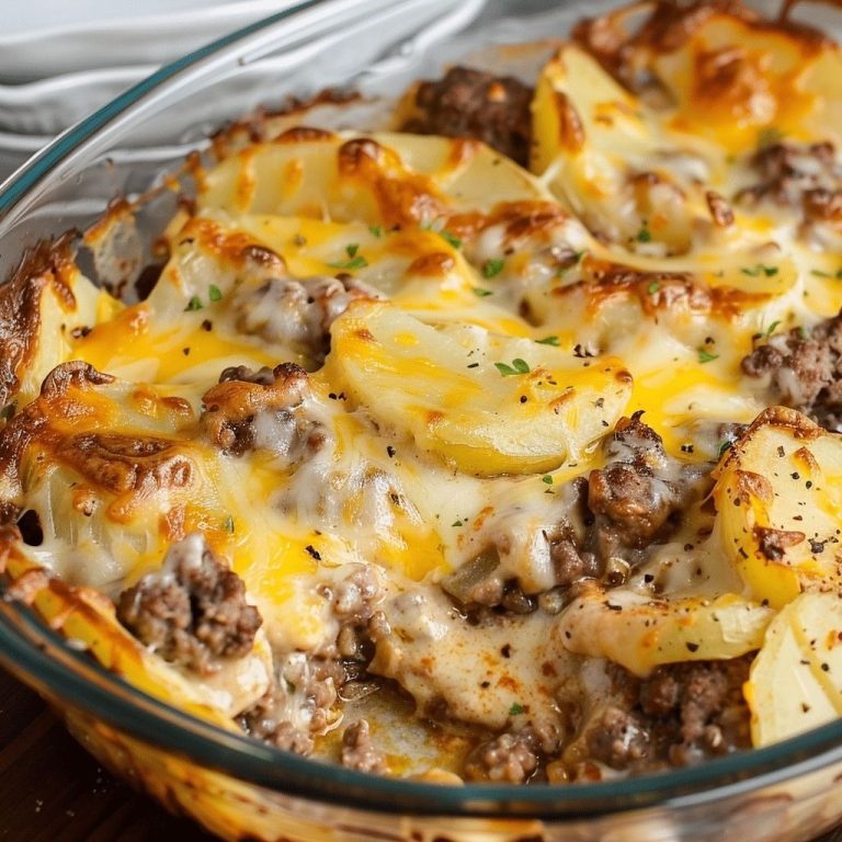 How to Make a Delicious Hamburger and Potato Casserole