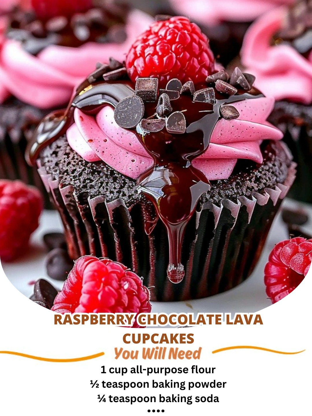 Raspberry Chocolate Lava Cupcakes: A Decadent, Molten Treat