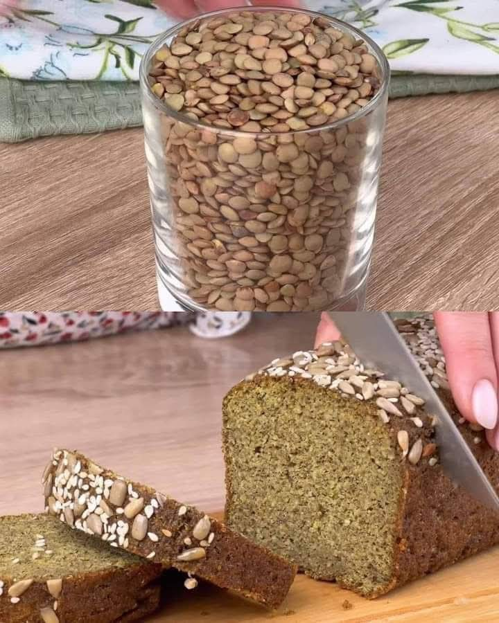 My grandmother lived to be almost 100 years old because she baked healthy lentil bread