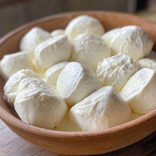 Homemade Mozzarella Cheese