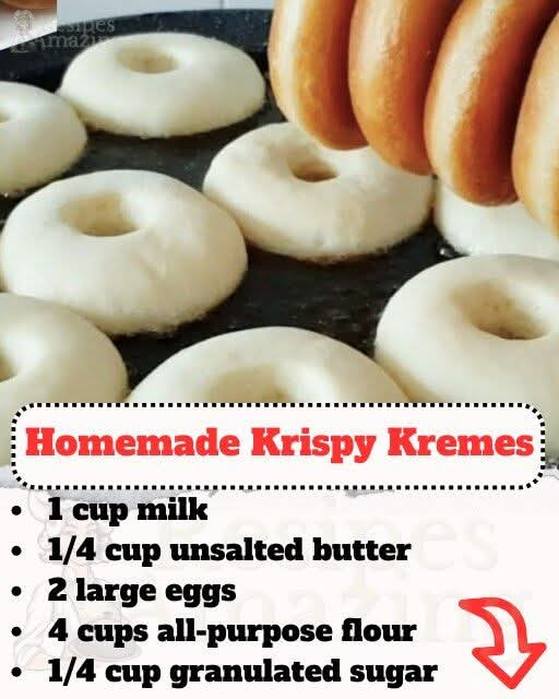 Homemade Krispy Kreme Doughnuts