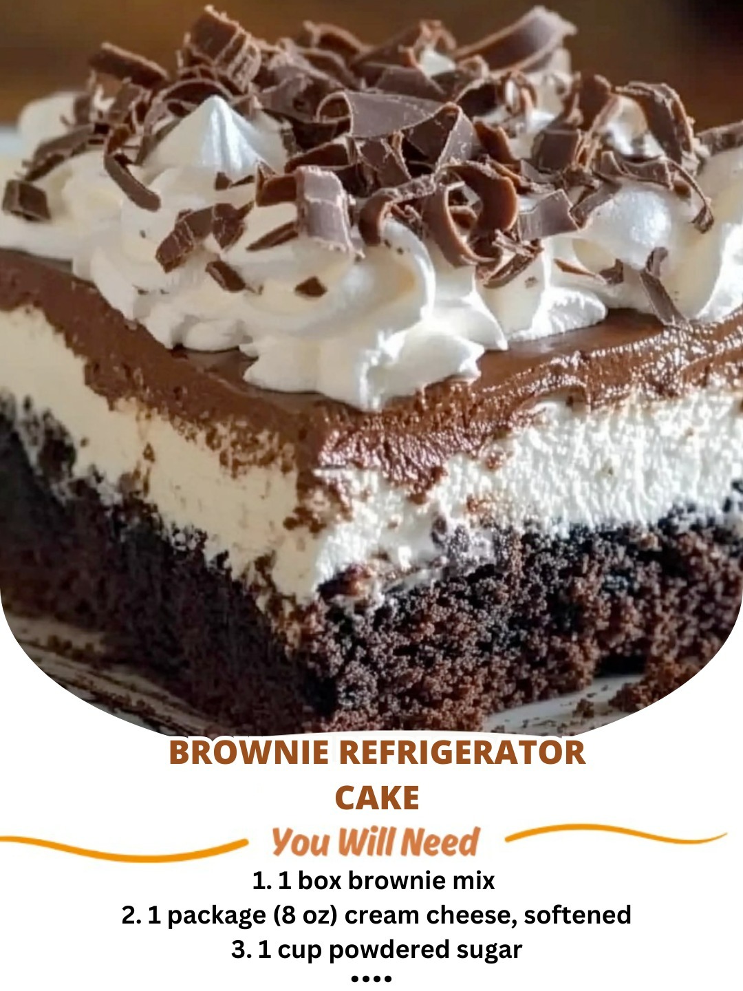 Brownie Refrigerator Cake: A Decadent, No-Bake Treat