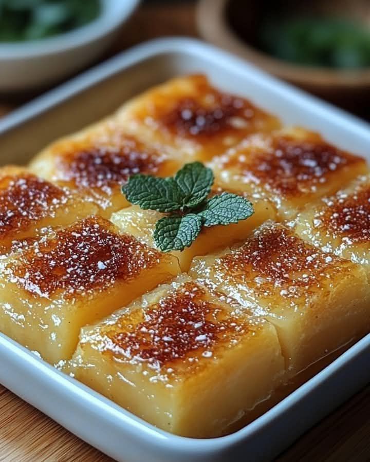 Cassava Cake with Macapuno