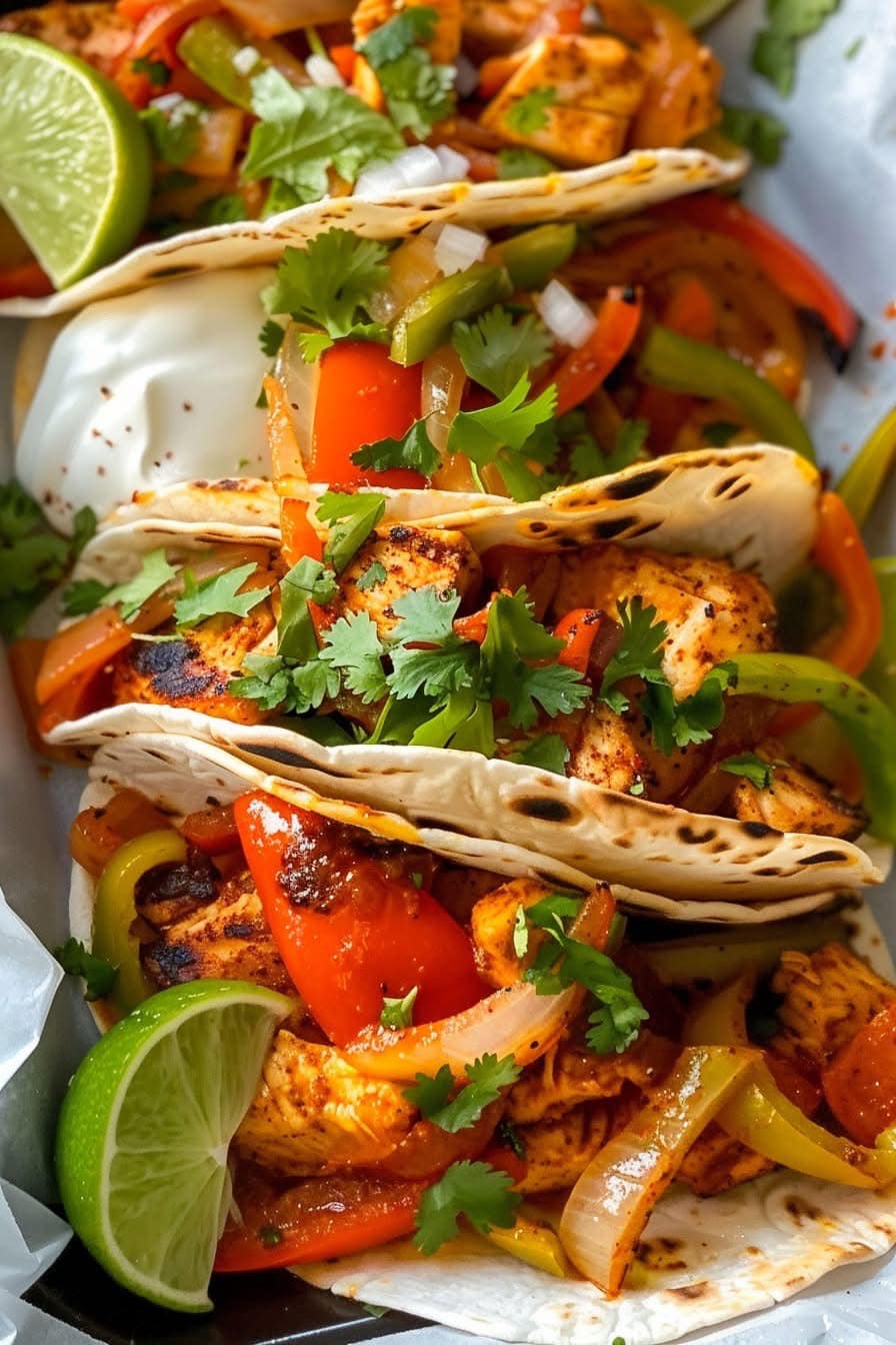 Chicken Fajita Tacos