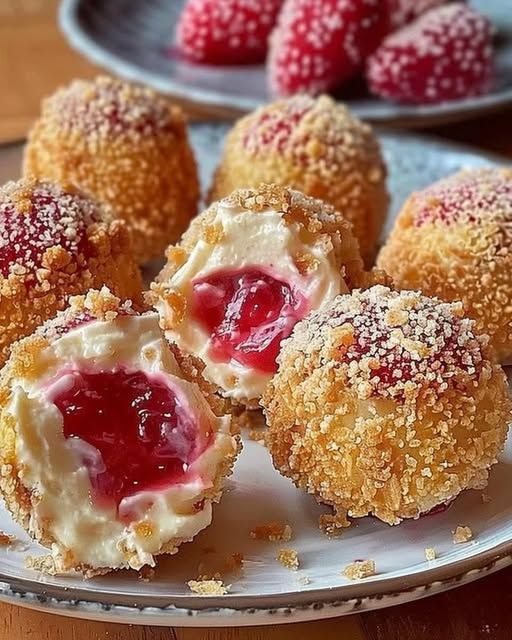 Irresistible Strawberry Cheesecake Crunch Bites