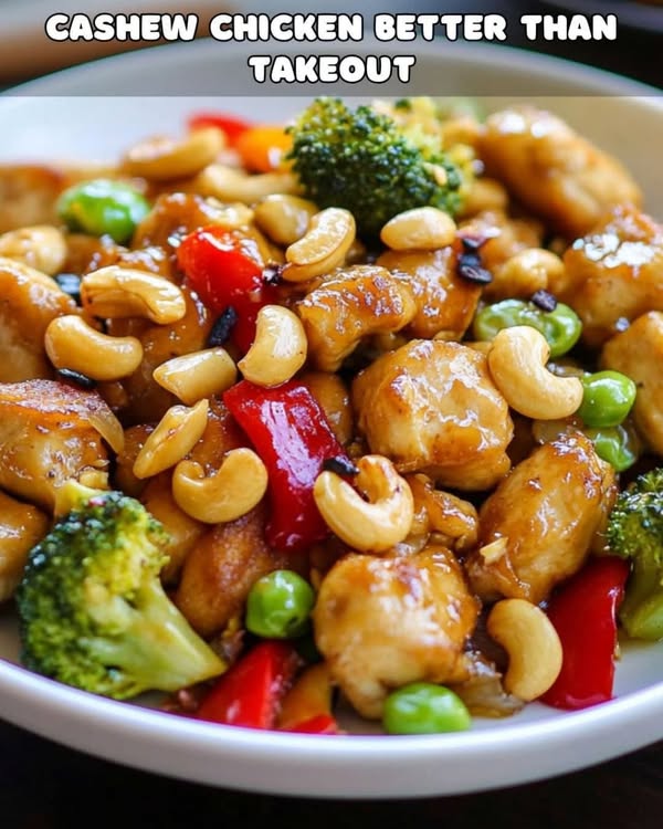 Cashew Chicken Better Than Takeout