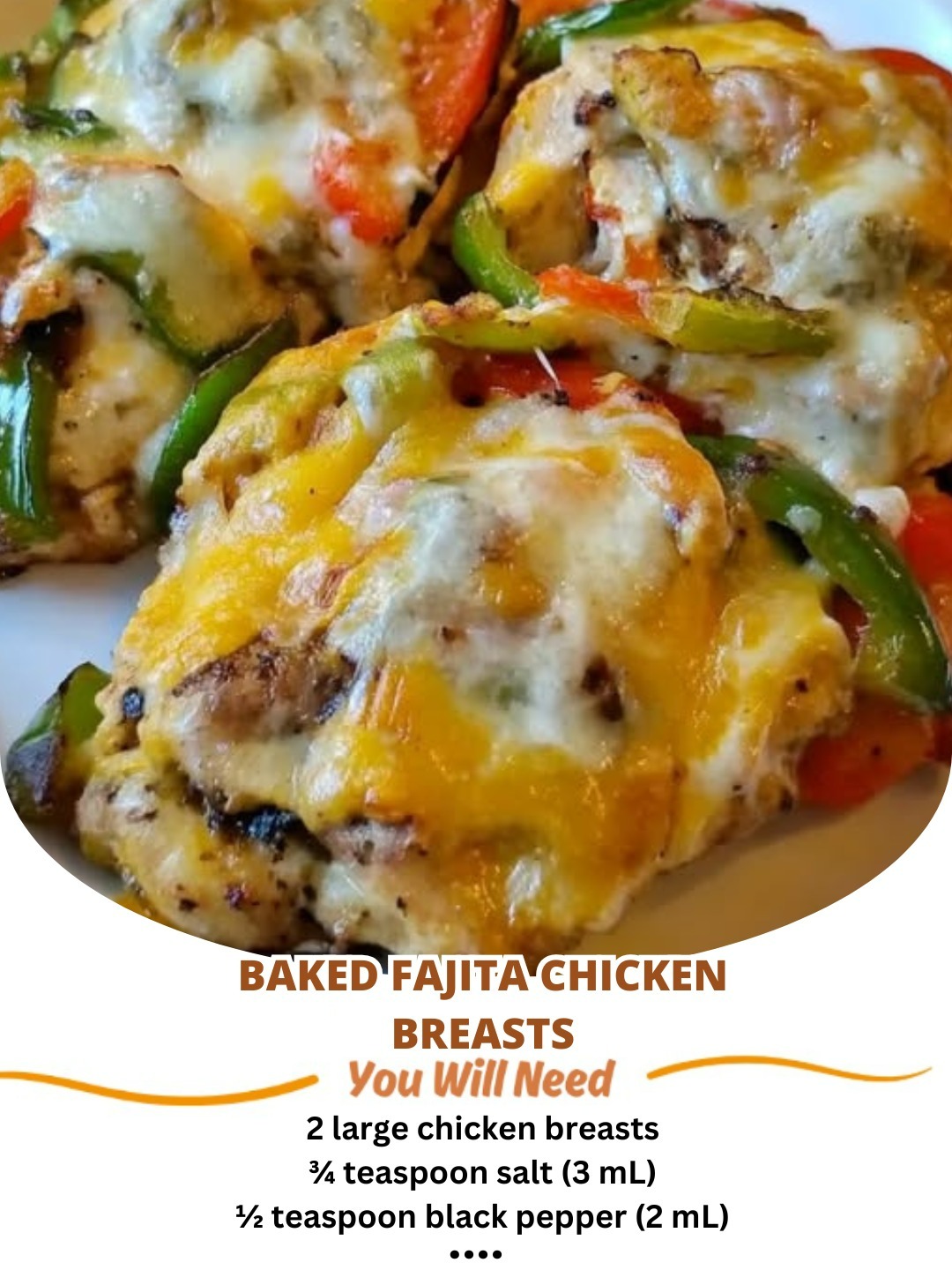 Baked Fajita Chicken Breasts: A Flavorful, Easy Dinner Recipe