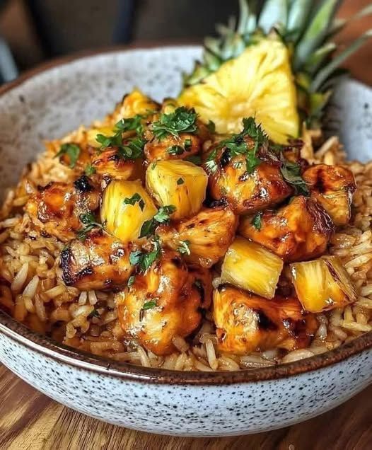 Pineapple Chicken and Rice