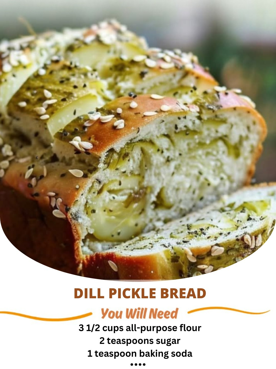 Dill Pickle Bread 🍞🥒